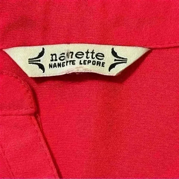 Nanette Lepore Monticello Rose Side Zipper Dress Buttons Front Lightweight M - Picture 9 of 10